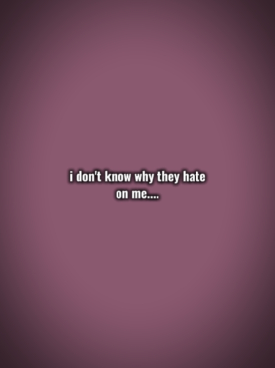 don't know...