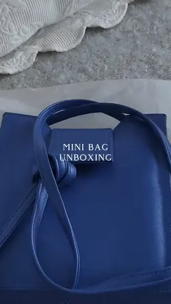 mini bag unboxing