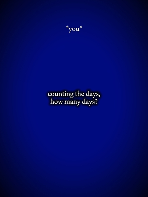 counting the days