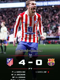 Atletico v Barcelona
