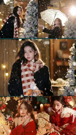 9 ảnh chạy tuyết rơi