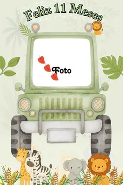 Mesversário Safari