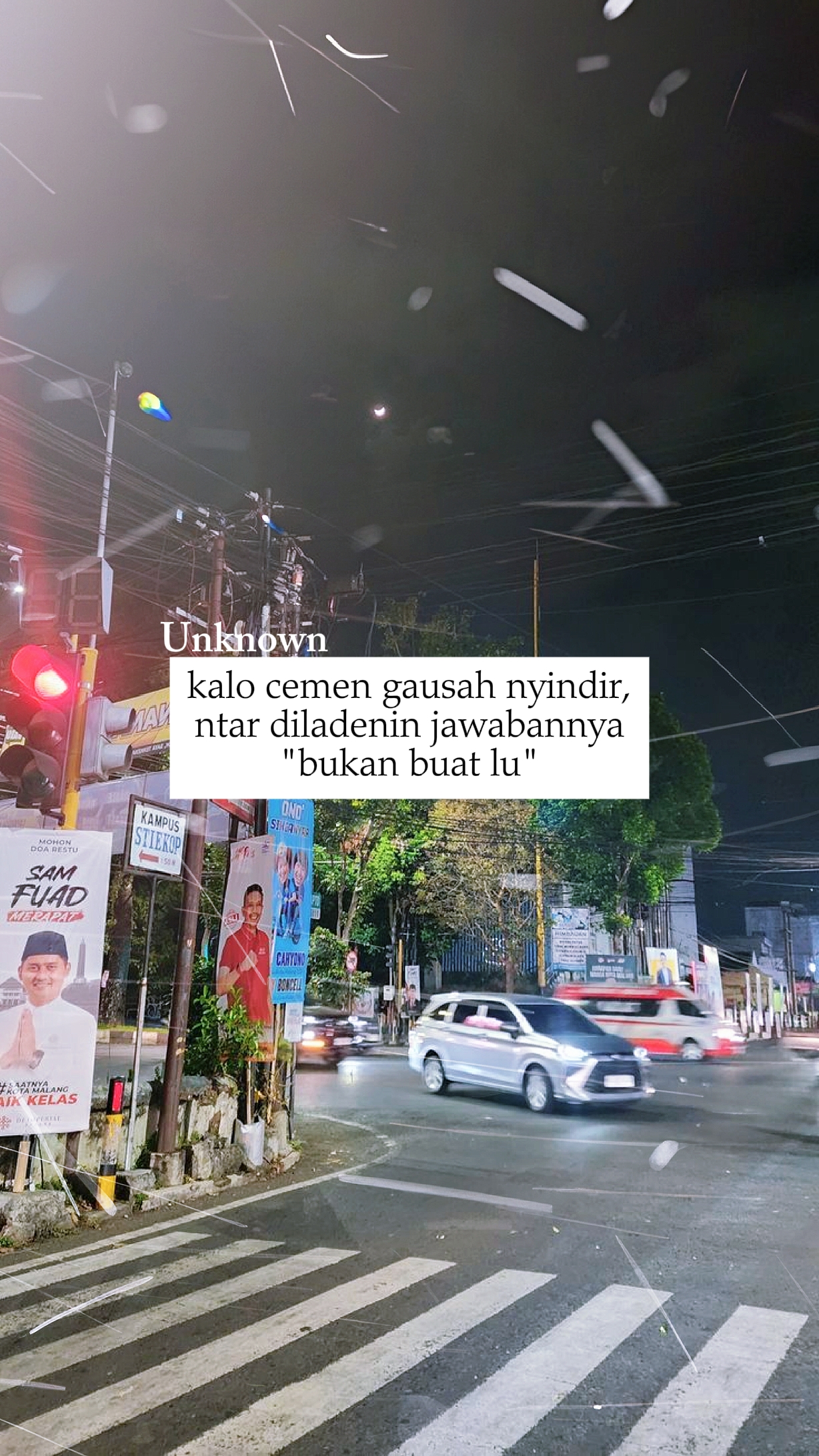 gausah nyindir 