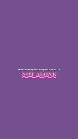 you're not alone