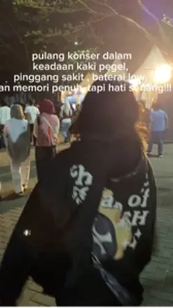 pulang konser