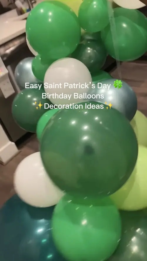 Einfaches Ballondekor