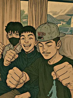 manga crows friends