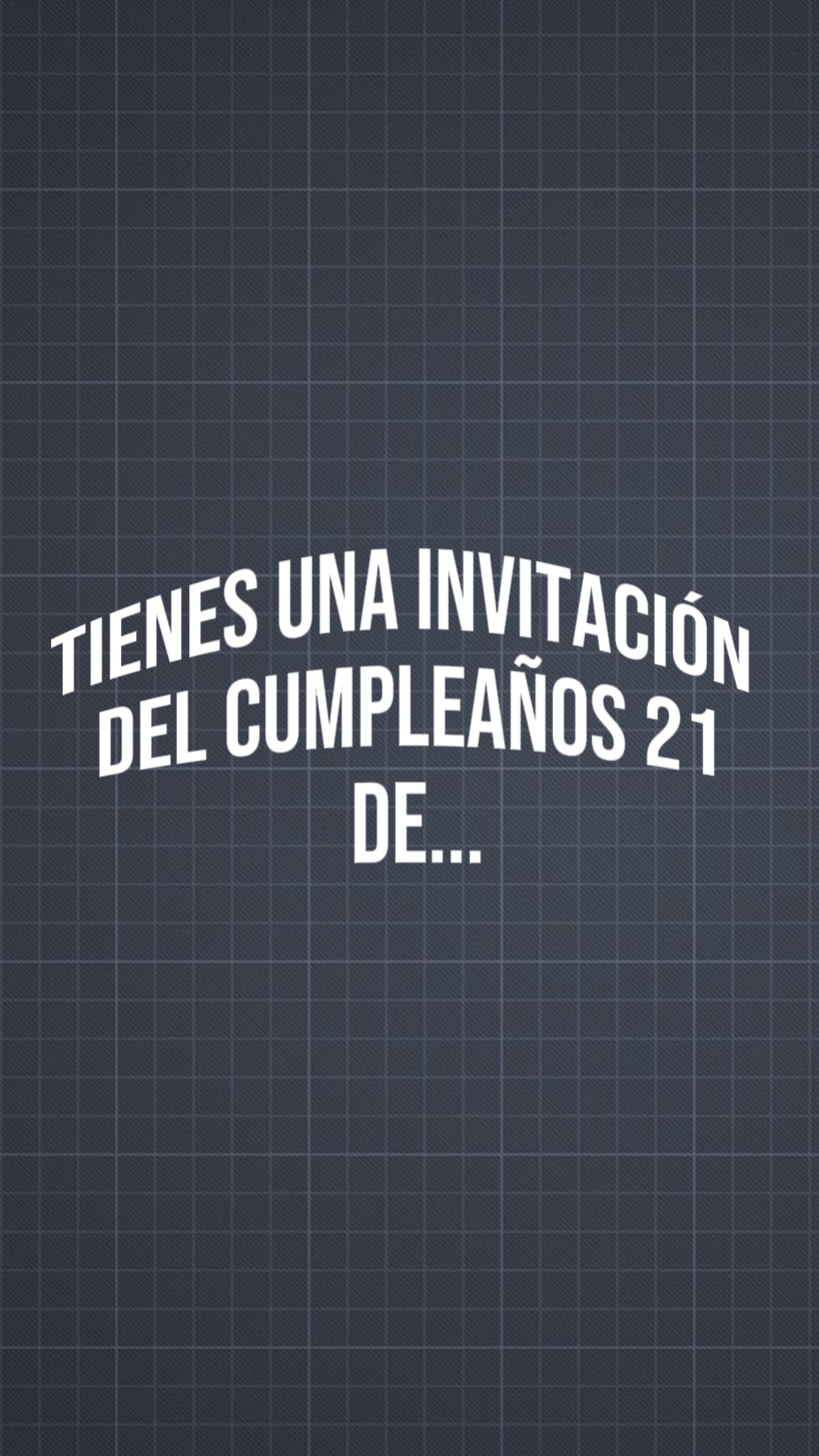 Invitación de Cumple