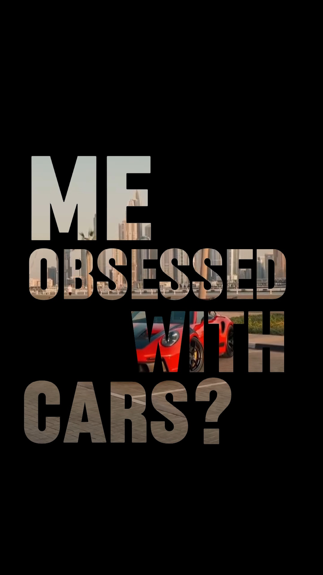 ¿Coches obsesionados con ?