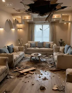 ceiling collapse