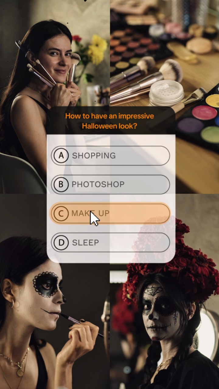 Halloween-Make-up