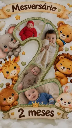 Mesversário 2 meses