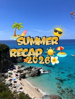 Summer recap 2026