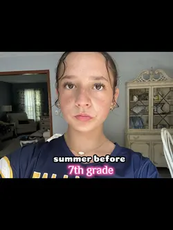 summer before 7th