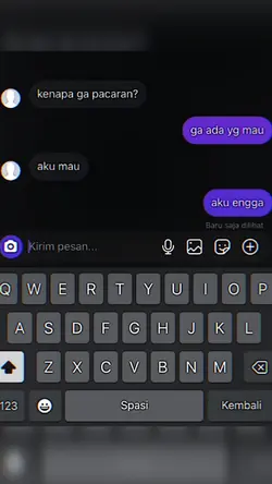 kenapa ga pacaran 