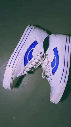 template sepatu