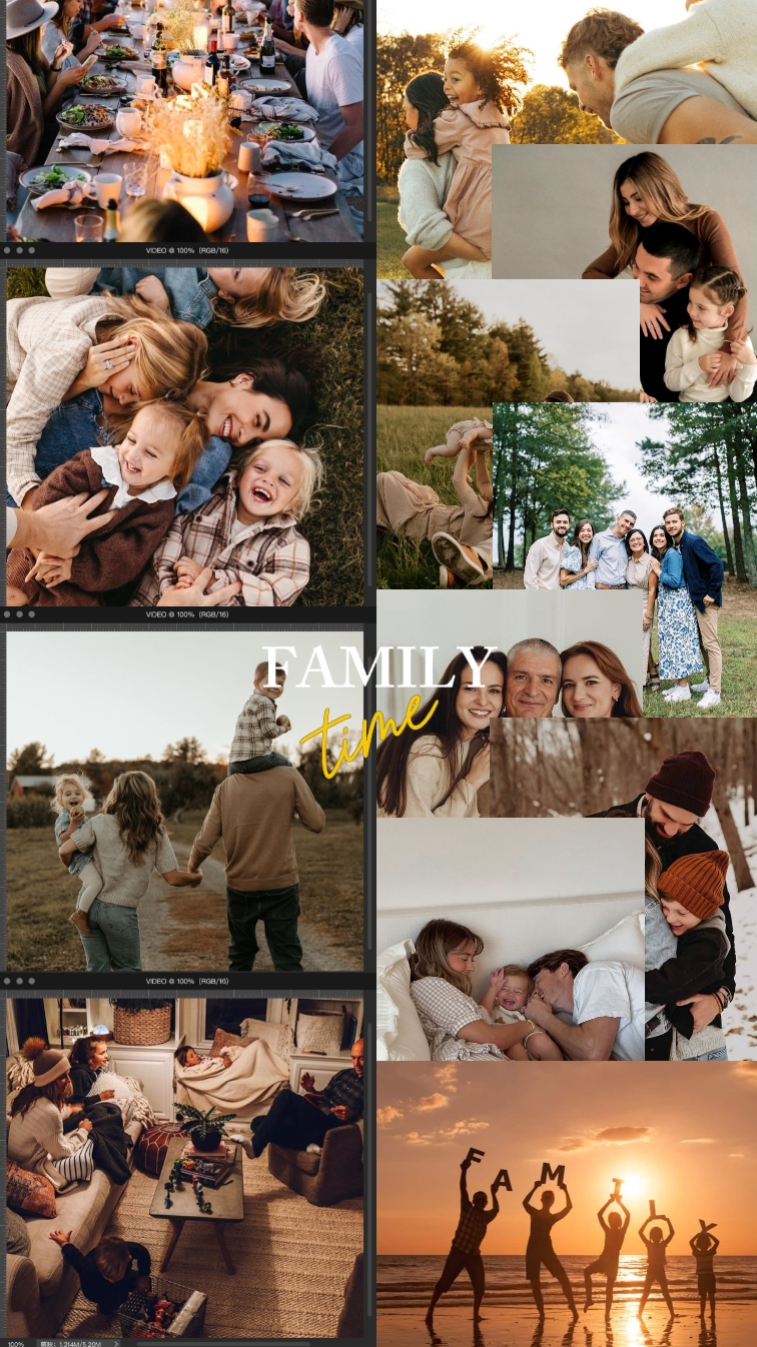 Aile fotoğrafları