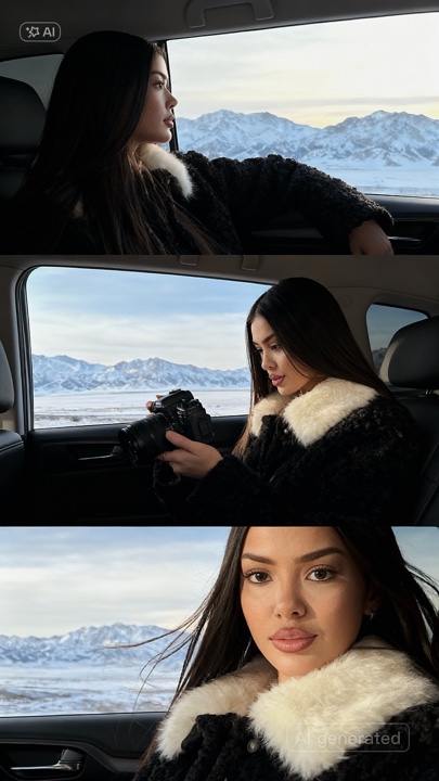 Winter photoshoot