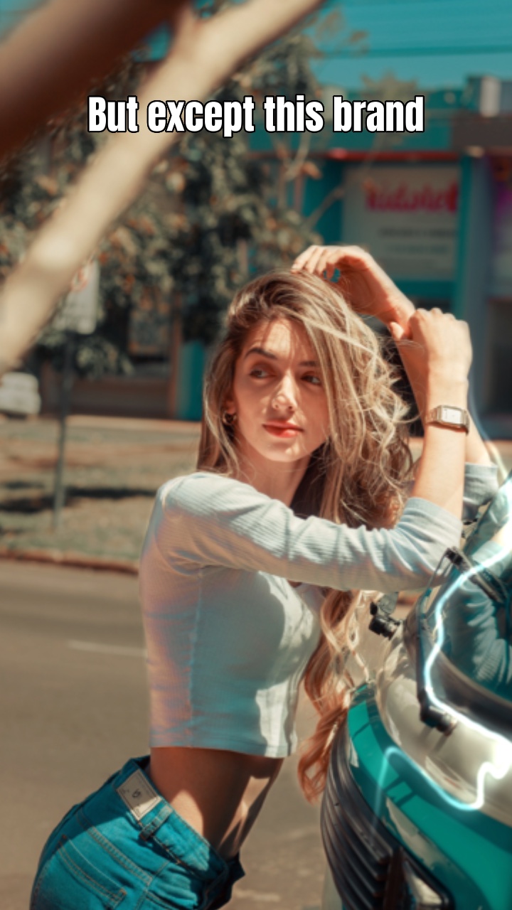 Exibição do produto POV Tiktok Style