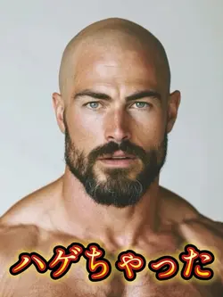 ハゲちゃった（ ;  ; ）