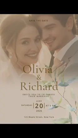 Wedding invitation