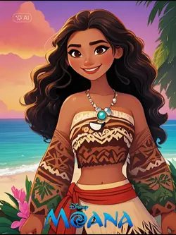 AI Disney Moana