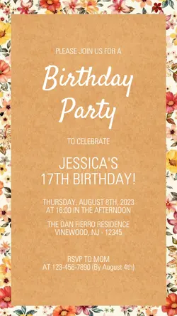 undangan ulang tahun