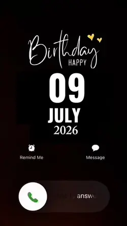 Hbd 09 July 2026