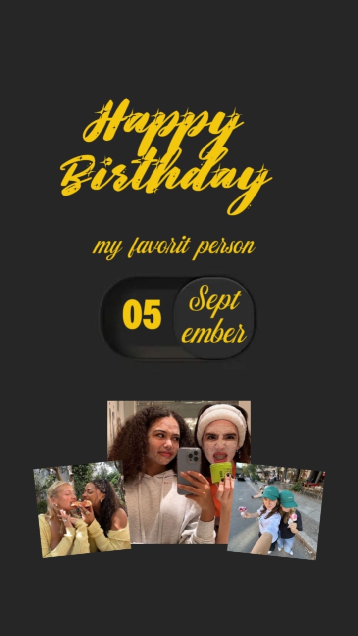 B'DAY 5 , friendship
