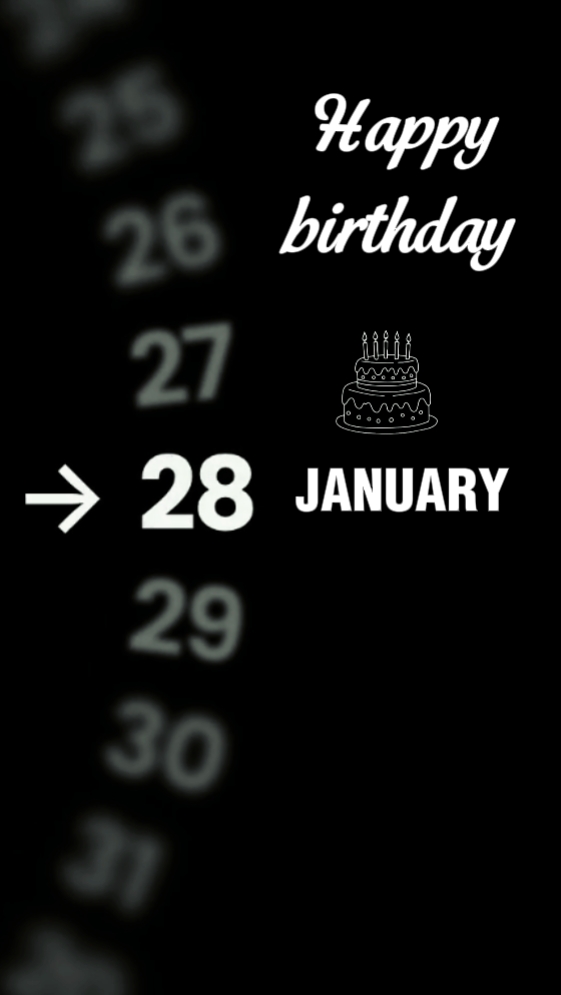 hbd 28 January 2026
