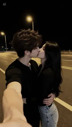 Couple AI Kiss