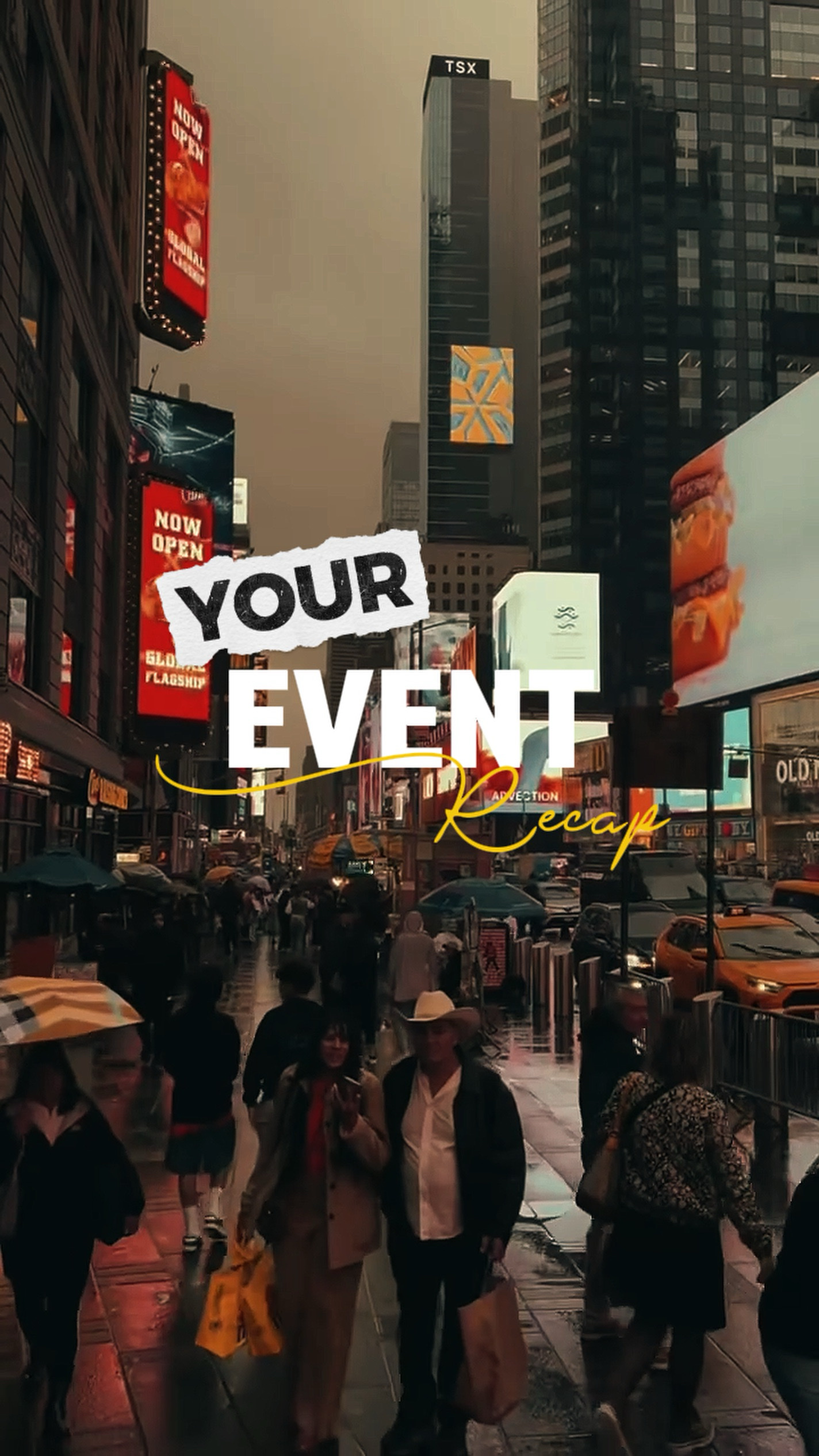 YOUR EVENT RECAP