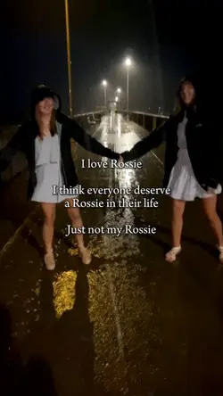 I love Rossie