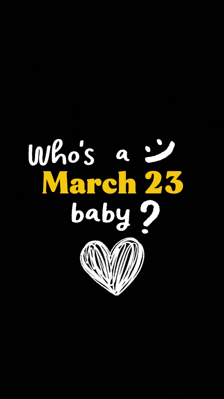 23 Maret Ulang Tahun