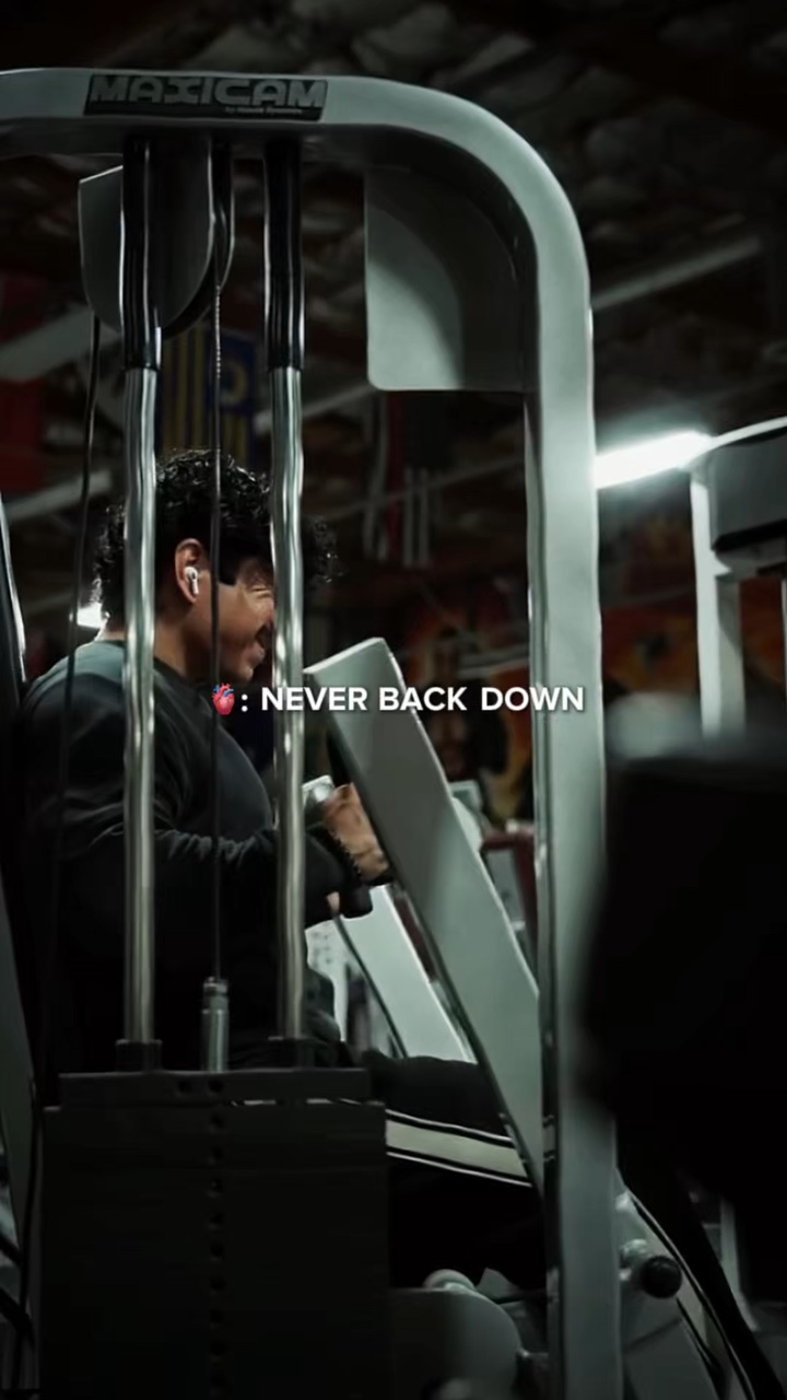 Never back dow