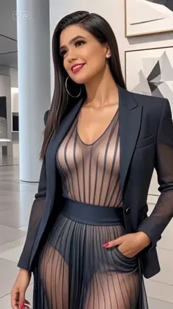 dress transparente