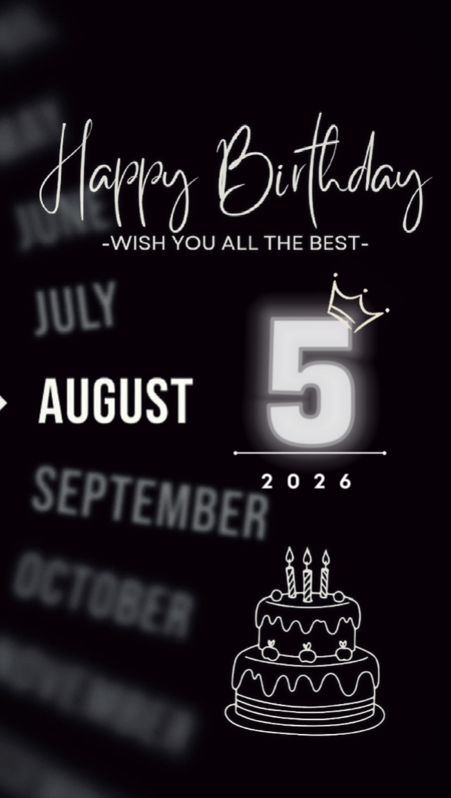 BDAY BESTFD 5 AUGUST