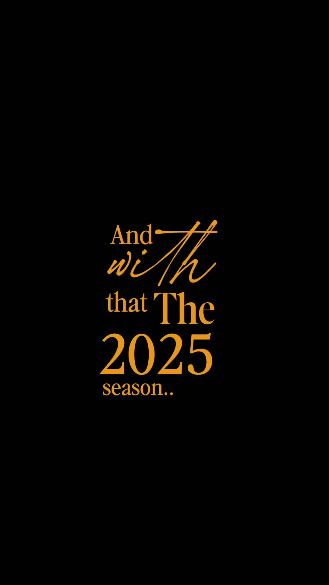 2025 season