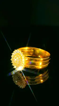Gold ring Template