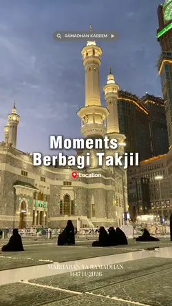 Berbagi Takjil Momen