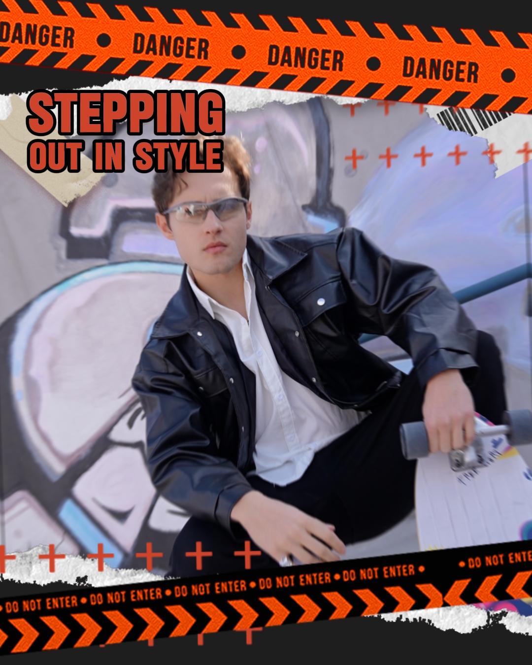 Orange cool and trendy style clothing & accessories