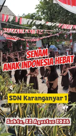 senam anak indonesia