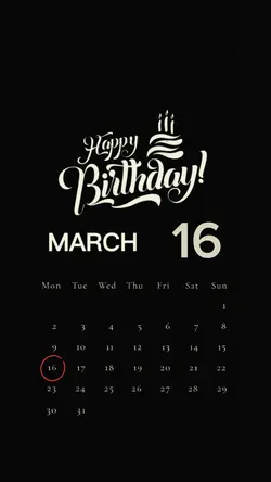 March 16 Birthday