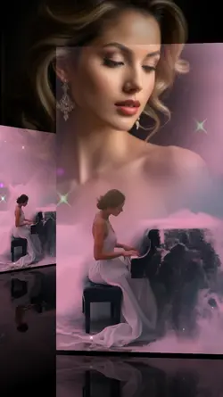 Tocando Piano