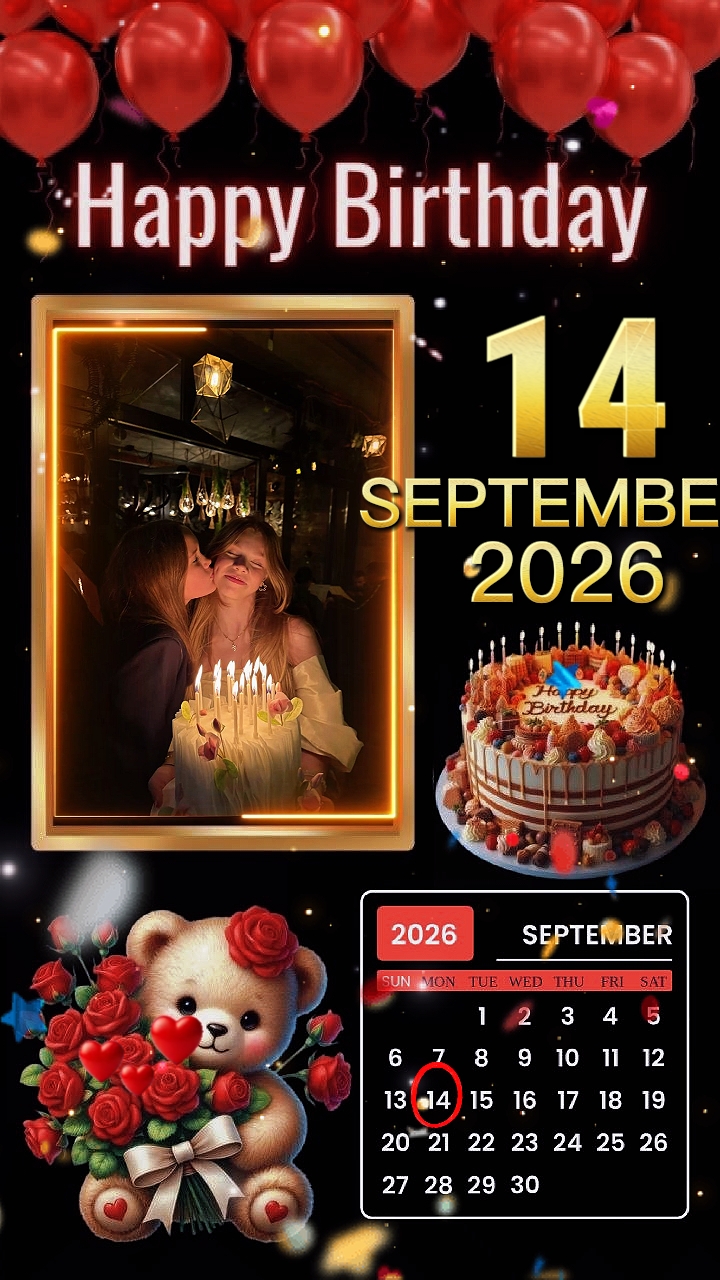 HBD 14 de septiembre de 2026