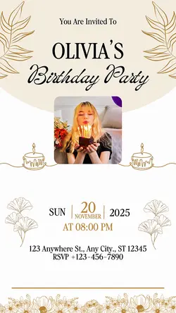 Birthday Invitee 005