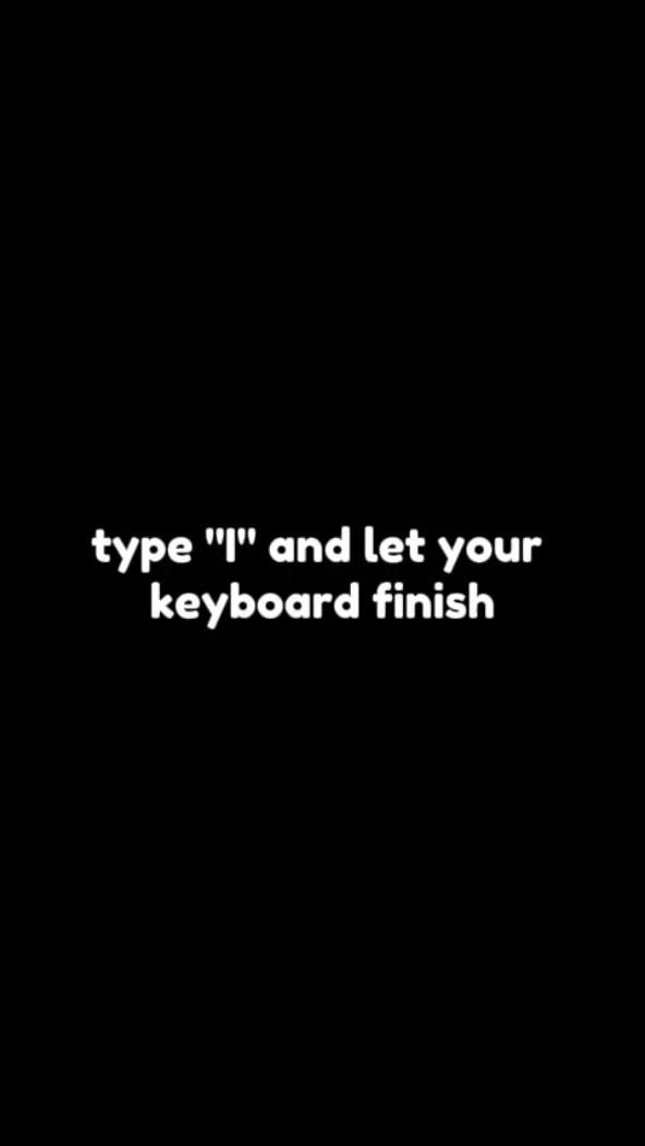 type I at your...