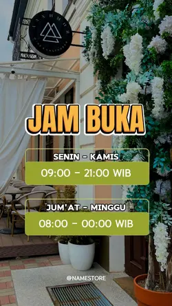 Jadwal Jam Buka