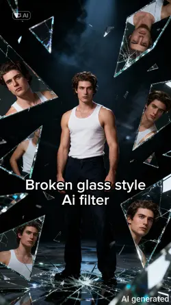Ai broken Glass