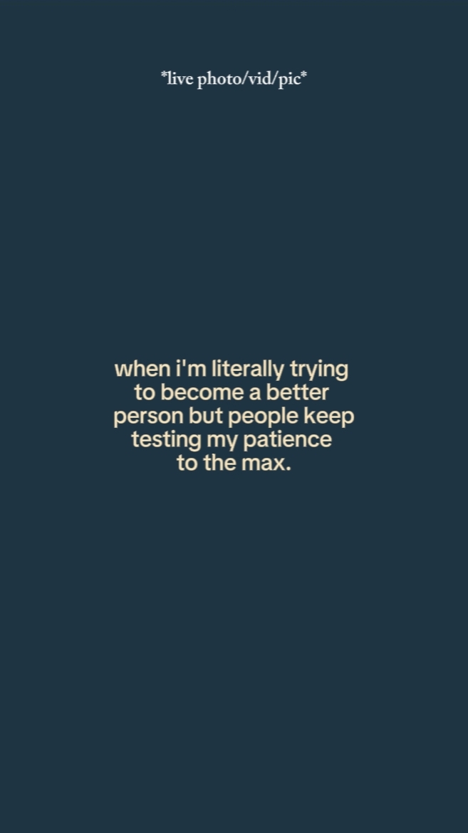 when i'm literally 
